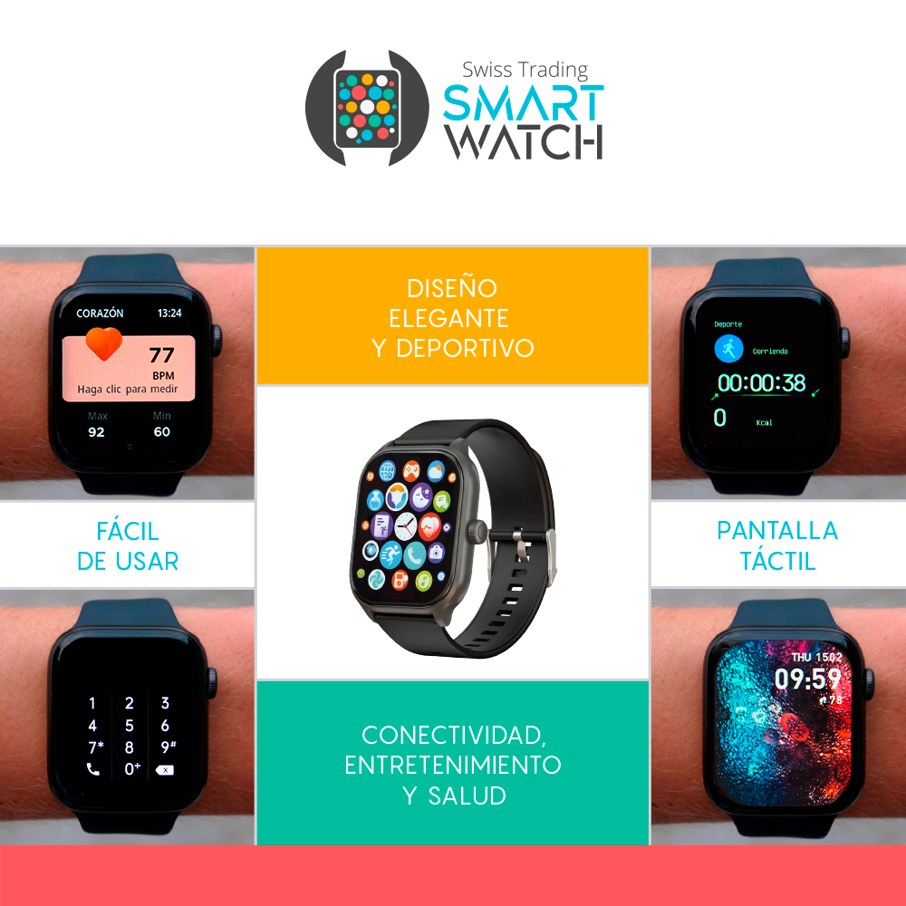 Swiss Trading Smart Watch Reloj