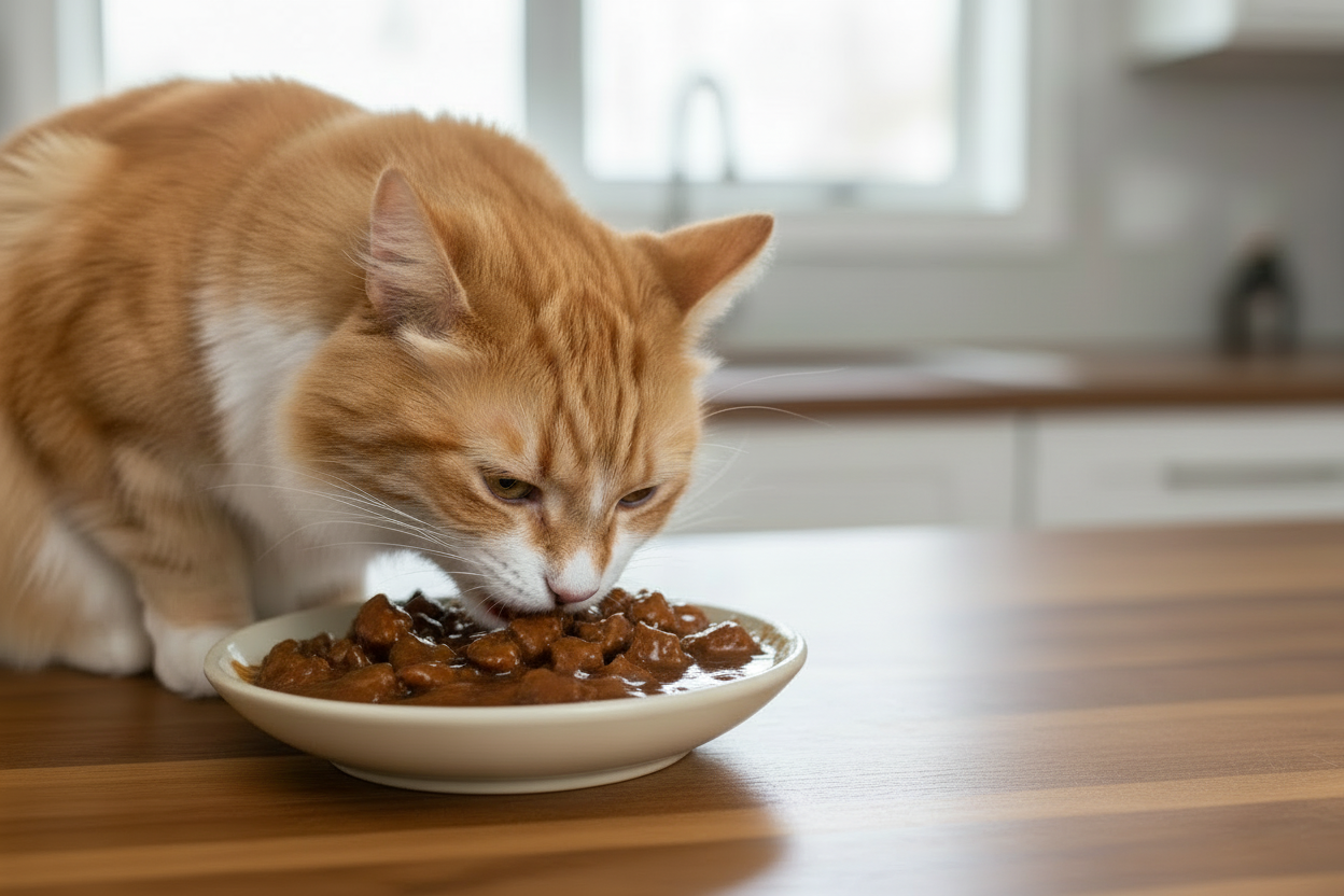 a esta imagen eliminale las latas y colocale un poco mas de salsa al alimento